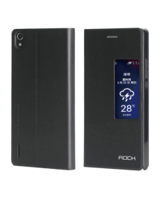 Чехол-книжка ROCK для Huawei Ascend P7 (серия Financial)