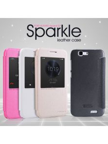 Чехол-книжка NILLKIN для Huawei Ascend G7 (серия Sparkle)