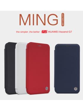 Чехол-книжка NILLKIN для Huawei Ascend G7 (серия Ming) Интернет-магазин MobileforSale.ru Санкт-Петербург, Самара, Новосибирск, Екатеринбург, Москва, Нижний Новгород, Ростов-на-Дону, Омск, Челябинск, Грозный, Липецк, Калининград, Ижевск, Воронеж, Волгоград, Пермь, Оренбург, Саратов, Уфа, Благовещенск, Петропавловск-Камчатский, Хабаровск, Иркутск, Владивосток, Чебоксары, Кызыл, Барнаул, Черкесск, Ханты-Мансийск, Краснодар, Кострома, Петрозаводск, Майкоп, Элиста, Махачкала, Калуга, Иваново, Курск, Киров, Вологда, Владимир, Владикавказ, Йошкар-Ола, Ярославль, Пенза, Орёл, Великий Новгород, Мурманск, Ставрополь, Псков, Саранск, Рязань, Смоленск, Тамбов, Сыктывкар, Ульяновск, Тверь, Тула, Биробиджан, Магадан, Южно-Сахалинск, Чита, Улан-Удэ, Брянск, Белгород, Астрахань, Архангельск, Салехард, Тюмень, Томск, Курган, Красноярск, Кемерово, Горно-Алтайск, Абакан, Якутск, Нальчик, Анадырь, Магас, Восточное Дегунино, Нарьян-Мар