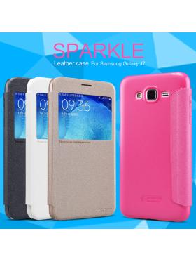 Чехол-книжка NILLKIN для Samsung J7 (J7008) (серия Sparkle) Интернет-магазин MobileforSale.ru Санкт-Петербург, Самара, Новосибирск, Екатеринбург, Москва, Нижний Новгород, Ростов-на-Дону, Омск, Челябинск, Грозный, Липецк, Калининград, Ижевск, Воронеж, Волгоград, Пермь, Оренбург, Саратов, Уфа, Благовещенск, Петропавловск-Камчатский, Хабаровск, Иркутск, Владивосток, Чебоксары, Кызыл, Барнаул, Черкесск, Ханты-Мансийск, Краснодар, Кострома, Петрозаводск, Майкоп, Элиста, Махачкала, Калуга, Иваново, Курск, Киров, Вологда, Владимир, Владикавказ, Йошкар-Ола, Ярославль, Пенза, Орёл, Великий Новгород, Мурманск, Ставрополь, Псков, Саранск, Рязань, Смоленск, Тамбов, Сыктывкар, Ульяновск, Тверь, Тула, Биробиджан, Магадан, Южно-Сахалинск, Чита, Улан-Удэ, Брянск, Белгород, Астрахань, Архангельск, Салехард, Тюмень, Томск, Курган, Красноярск, Кемерово, Горно-Алтайск, Абакан, Якутск, Нальчик, Анадырь, Магас, Восточное Дегунино, Нарьян-Мар