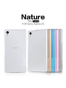 Силиконовый чехол NILLKIN для Sony Xperia Z5 (E5803 E6603 E6633 E6653 E6683) (серия Nature)