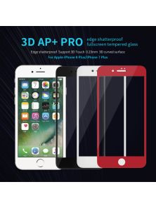 Защитное стекло с кантом NILLKIN для Apple iPhone 8 Plus / iPhone 7 Plus (серия 3D AP+ Pro)