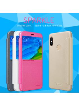 Чехол-книжка NILLKIN для Xiaomi Redmi Note 5 Pro (серия Sparkle) Интернет-магазин MobileforSale.ru Санкт-Петербург, Самара, Новосибирск, Екатеринбург, Москва, Нижний Новгород, Ростов-на-Дону, Омск, Челябинск, Грозный, Липецк, Калининград, Ижевск, Воронеж, Волгоград, Пермь, Оренбург, Саратов, Уфа, Благовещенск, Петропавловск-Камчатский, Хабаровск, Иркутск, Владивосток, Чебоксары, Кызыл, Барнаул, Черкесск, Ханты-Мансийск, Краснодар, Кострома, Петрозаводск, Майкоп, Элиста, Махачкала, Калуга, Иваново, Курск, Киров, Вологда, Владимир, Владикавказ, Йошкар-Ола, Ярославль, Пенза, Орёл, Великий Новгород, Мурманск, Ставрополь, Псков, Саранск, Рязань, Смоленск, Тамбов, Сыктывкар, Ульяновск, Тверь, Тула, Биробиджан, Магадан, Южно-Сахалинск, Чита, Улан-Удэ, Брянск, Белгород, Астрахань, Архангельск, Салехард, Тюмень, Томск, Курган, Красноярск, Кемерово, Горно-Алтайск, Абакан, Якутск, Нальчик, Анадырь, Магас, Восточное Дегунино, Нарьян-Мар