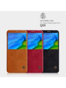Чехол-книжка NILLKIN для Xiaomi Redmi Note 5 Pro (серия QIN)