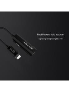 Переходник Nillkin RocketPower audio Lightning to Lightning + 3.5mm