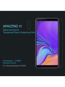 Защитное стекло NILLKIN для Samsung Galaxy A7 (2018) (индекс H)