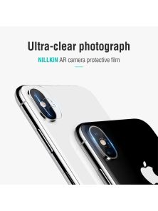 Защитная пленка NILLKIN для камеры Apple iPhone XS, iPhone X (серия InvisiFilm)
