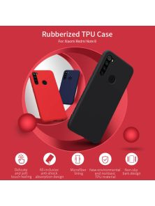 Чехол-крышка NILLKIN для Xiaomi Redmi Note 8, Redmi Note 8 (2021) (серия Rubber Wrapped case)