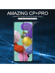 Защитное стекло с кантом NILLKIN для Samsung Galaxy A51, Samsung Galaxy A51 5G, Samsung Galaxy M31s (серия CP+ Pro)