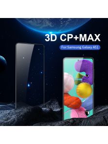 Защитное стекло с кантом NILLKIN для Samsung Galaxy A51, Samsung Galaxy A51 5G, Samsung Galaxy M31s (серия 3D CP+ Max)