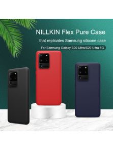 Чехол-крышка NILLKIN для Samsung Galaxy S20 Ultra (S20 Ultra 5G) (серия Flex PURE case)