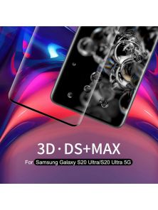 Защитное стекло с кантом NILLKIN для Samsung Galaxy S20 Ultra (S20 Ultra 5G) (серия 3D DS+ Max)