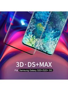 Защитное стекло с кантом NILLKIN для Samsung Galaxy S20 Plus (S20+ 5G) (серия 3D DS+ Max)