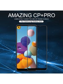 Защитное стекло с кантом NILLKIN для Samsung Galaxy A21 (серия CP+ Pro)
