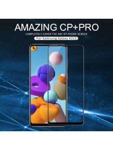 Защитное стекло с кантом NILLKIN для Samsung Galaxy A21s (серия CP+ Pro)