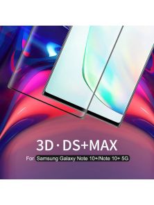 Защитное стекло с кантом NILLKIN для Samsung Galaxy Note 10 Plus, Samsung Galaxy Note 10 Plus 5G (Note 10+) (серия 3D DS+ Max)