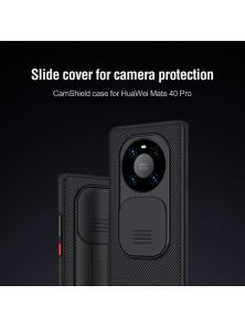 Чехол-крышка NILLKIN для Huawei Mate 40 Pro, Mate 40 E Pro 5G (серия CamShield case)