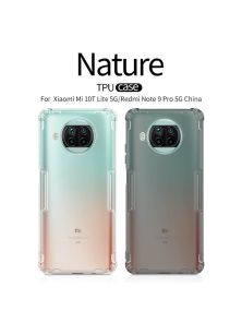 Силиконовый чехол NILLKIN для Xiaomi Mi10T Lite 5G, Xiaomi Redmi Note 9 Pro 5G (China), Mi10i 5G (серия Nature)