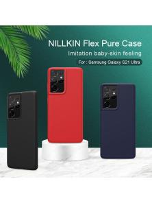 Чехол-крышка NILLKIN для Samsung Galaxy S21 Ultra (S21 Ultra 5G) (серия Flex PURE case)