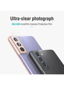 Защитная пленка NILLKIN для камеры Samsung Galaxy S21 (S21 5G) (серия InvisiFilm)