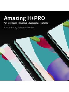 Защитное стекло NILLKIN для Samsung Galaxy A52 4G, A52 5G, A52S (индекс H+ Pro) 