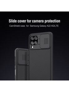 Чехол-крышка NILLKIN для Samsung Galaxy A22 4G (серия CamShield case)