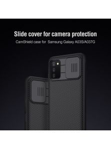 Чехол-крышка NILLKIN для Samsung Galaxy A03S, A037G (European Edition) (серия CamShield case)