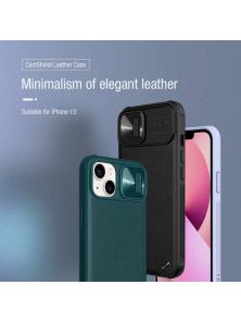 Чехол-крышка NILLKIN для Apple iPhone 13 (серия CamShield Leather case)