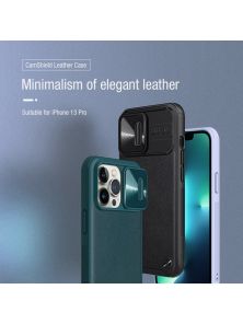 Чехол-крышка NILLKIN для Apple iPhone 13 Pro (серия CamShield Leather case)