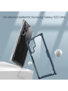 Силиконовый чехол NILLKIN для Samsung Galaxy S22 Ultra (серия Nature TPU Pro)