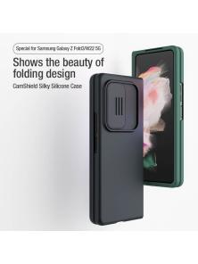 Чехол-крышка NILLKIN для Samsung Galaxy Z Fold3 (Fold 3 5G), W22 5G (серия CamShield Silky silicon)