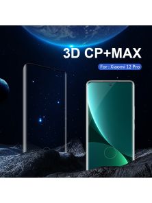 Защитное стекло с кантом NILLKIN для Xiaomi 12 Pro (Mi12 Pro), Mi 12S Pro, Mi 12 Pro Dimensity Edition (серия 3D CP+ Max)