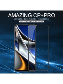 Защитное стекло с кантом NILLKIN для Xiaomi Poco X4 Pro 5G (серия CP+ Pro)
