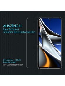 Защитное стекло NILLKIN для Xiaomi Poco X4 Pro 5G (индекс H)