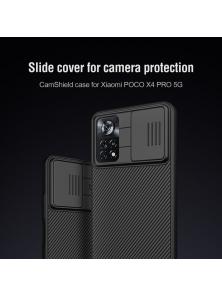 Чехол-крышка NILLKIN для Xiaomi Poco X4 Pro 5G (серия CamShield case)