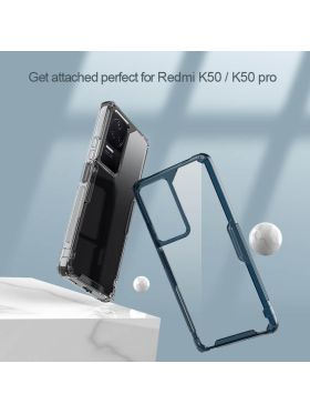 Силиконовый чехол NILLKIN для Xiaomi Redmi K50, Redmi K50 Pro (серия Nature TPU Pro) Интернет-магазин MobileforSale.ru Санкт-Петербург, Самара, Новосибирск, Екатеринбург, Москва, Нижний Новгород, Ростов-на-Дону, Омск, Челябинск, Грозный, Липецк, Калининград, Ижевск, Воронеж, Волгоград, Пермь, Оренбург, Саратов, Уфа, Благовещенск, Петропавловск-Камчатский, Хабаровск, Иркутск, Владивосток, Чебоксары, Кызыл, Барнаул, Черкесск, Ханты-Мансийск, Краснодар, Кострома, Петрозаводск, Майкоп, Элиста, Махачкала, Калуга, Иваново, Курск, Киров, Вологда, Владимир, Владикавказ, Йошкар-Ола, Ярославль, Пенза, Орёл, Великий Новгород, Мурманск, Ставрополь, Псков, Саранск, Рязань, Смоленск, Тамбов, Сыктывкар, Ульяновск, Тверь, Тула, Биробиджан, Магадан, Южно-Сахалинск, Чита, Улан-Удэ, Брянск, Белгород, Астрахань, Архангельск, Салехард, Тюмень, Томск, Курган, Красноярск, Кемерово, Горно-Алтайск, Абакан, Якутск, Нальчик, Анадырь, Магас, Восточное Дегунино, Нарьян-Мар