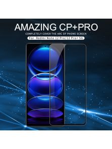 Защитное стекло с кантом NILLKIN для Xiaomi Redmi Note 12 Pro, 12 Pro Plus (Redmi Note 12 Pro+), Xiaomi Poco X5 Pro (серия CP+ Pro)