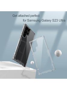 Силиконовый чехол NILLKIN для Samsung Galaxy S23 Ultra (серия Nature TPU Pro)