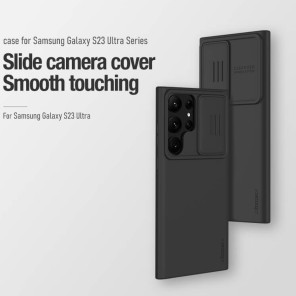 Чехол-крышка NILLKIN для Samsung Galaxy S23 Ultra (серия CamShield Silky magnetic)