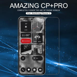 Защитное стекло с кантом NILLKIN для Nothing Phone 3A, 3A Pro (серия CP+ Pro)