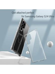 Силиконовый чехол NILLKIN для Samsung Galaxy S24 Ultra (серия Nature TPU Pro)