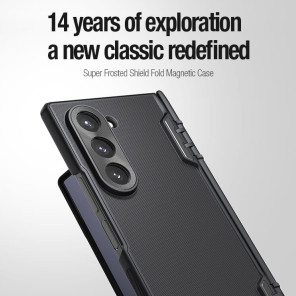 Чехол-крышка NILLKIN для Samsung Galaxy Z Fold7 (Fold 7 5G) (серия Frosted shield Fold Magnetic with S-Pen case)