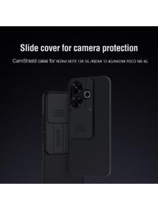 Чехол-крышка NILLKIN для Xiaomi Redmi Note 13R 5G, Xiaomi Redmi 13 4G, Xiaomi Poco M6 4G (серия CamShield case)