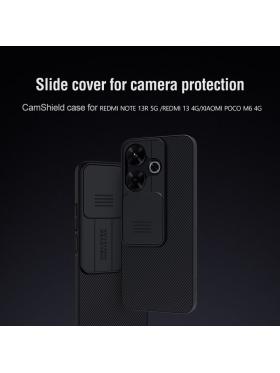 Чехол-крышка NILLKIN для Xiaomi Redmi Note 13R 5G, Xiaomi Redmi 13 4G, Xiaomi Poco M6 4G (серия CamShield case) Интернет-магазин MobileforSale.ru Санкт-Петербург, Самара, Новосибирск, Екатеринбург, Москва, Нижний Новгород, Ростов-на-Дону, Омск, Челябинск, Грозный, Липецк, Калининград, Ижевск, Воронеж, Волгоград, Пермь, Оренбург, Саратов, Уфа, Благовещенск, Петропавловск-Камчатский, Хабаровск, Иркутск, Владивосток, Чебоксары, Кызыл, Барнаул, Черкесск, Ханты-Мансийск, Краснодар, Кострома, Петрозаводск, Майкоп, Элиста, Махачкала, Калуга, Иваново, Курск, Киров, Вологда, Владимир, Владикавказ, Йошкар-Ола, Ярославль, Пенза, Орёл, Великий Новгород, Мурманск, Ставрополь, Псков, Саранск, Рязань, Смоленск, Тамбов, Сыктывкар, Ульяновск, Тверь, Тула, Биробиджан, Магадан, Южно-Сахалинск, Чита, Улан-Удэ, Брянск, Белгород, Астрахань, Архангельск, Салехард, Тюмень, Томск, Курган, Красноярск, Кемерово, Горно-Алтайск, Абакан, Якутск, Нальчик, Анадырь, Магас, Восточное Дегунино, Нарьян-Мар