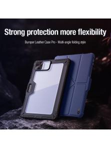 Чехол-книжка NILLKIN для Xiaomi Pad 7, Xiaomi Pad 7 Pro (серия Bumper Leather case pro Multi-angle folding style)