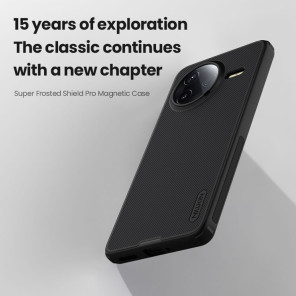 Чехол-крышка NILLKIN для Xiaomi Redmi K80 (серия Frosted shield Pro Magnetic case)