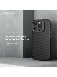 Чехол-крышка NILLKIN для Apple iPhone 16 Pro (2024) (серия CarboProp Magnetic MagSafe Aramid fiber Fine Hole version)