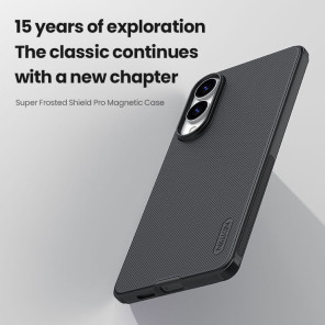 Чехол-крышка NILLKIN для Samsung Galaxy S25 Edge (серия Frosted shield Pro Magnetic case)