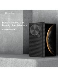 Чехол-крышка NILLKIN для Huawei Mate X6 (серия CarboProp Magnetic MagSafe Aramid fiber Cover version)