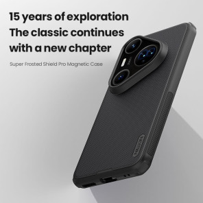 Чехол-крышка NILLKIN для Huawei Pura 80 Pro, Pura 80 Pro Plus (Pura 80 Pro+) (серия Frosted shield Pro Magnetic case)